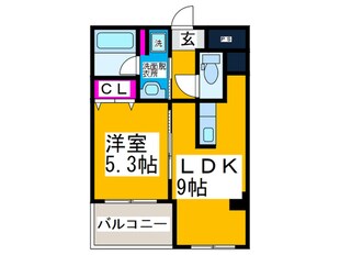 ジェルメ河善の物件間取画像